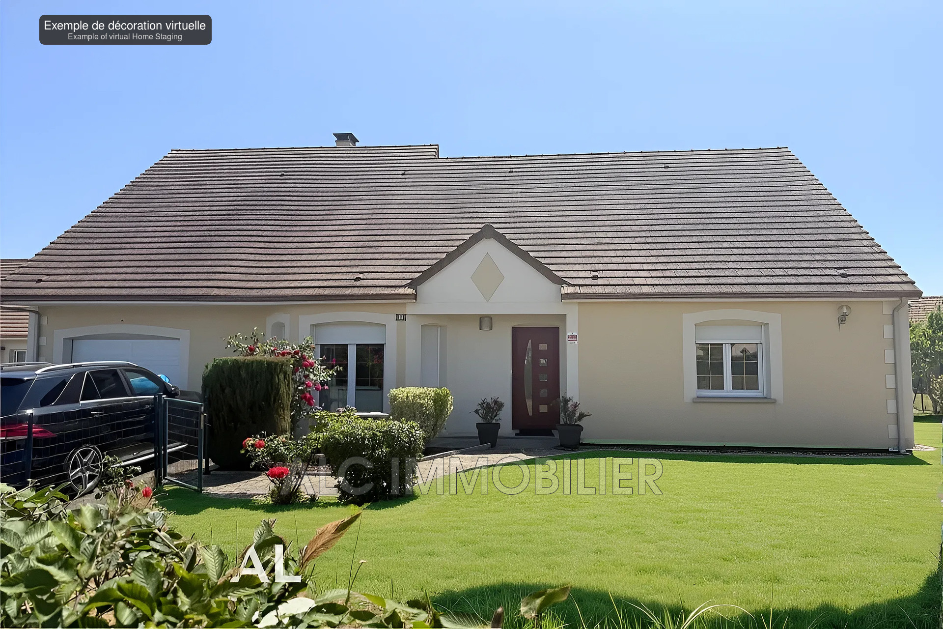 Maison plain pied de 129 m² à Saint-Paterne Le Chevain