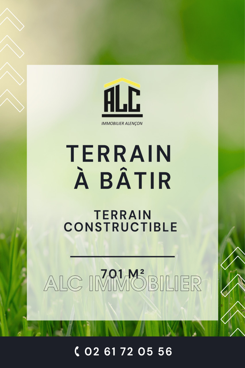 Vente terrain constructible