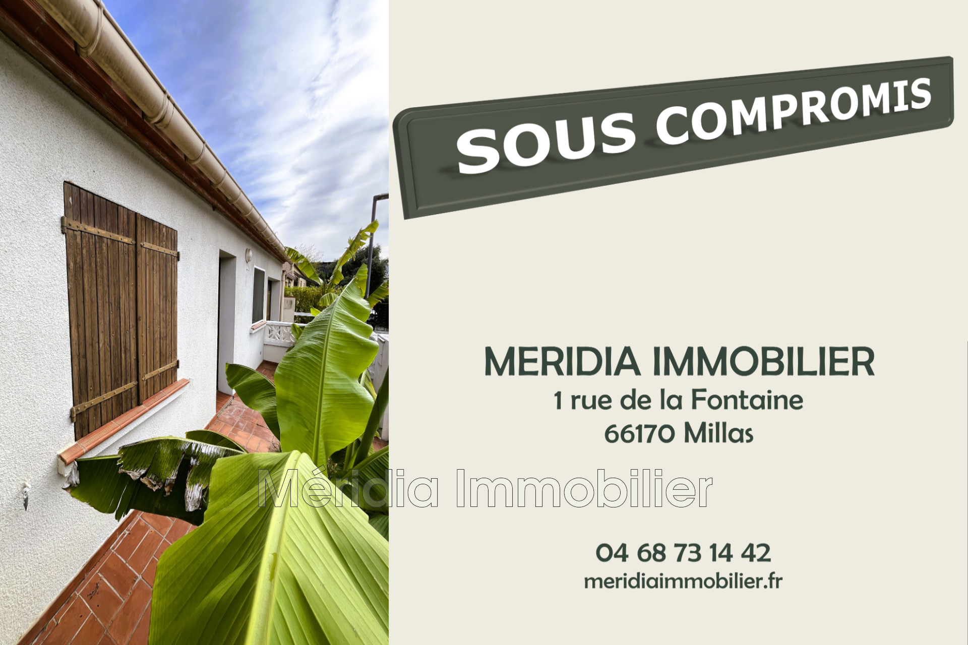Agence immobilière de Méridia Immobilier
