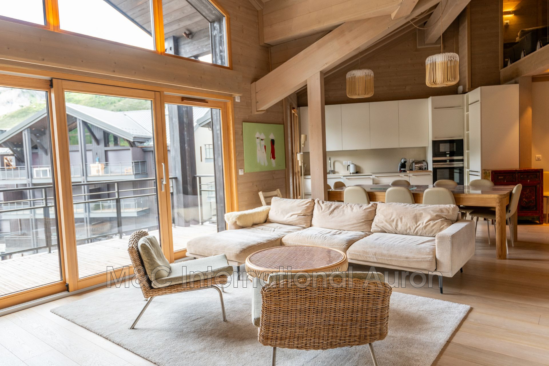 Agence immobilière de M&C International Auron