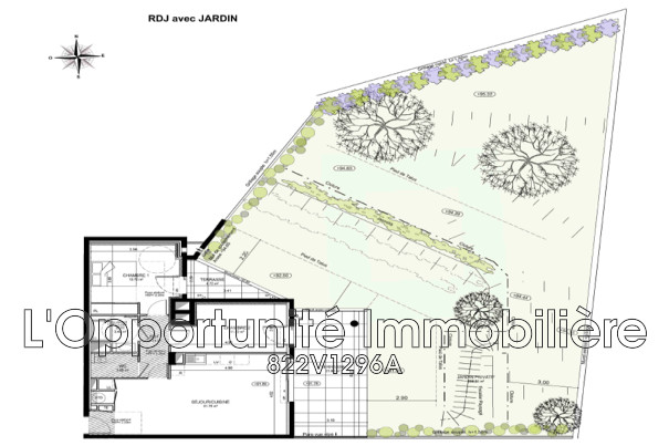 Cannes vente appartement 3 Pièce(s) — photo 2 of 7
