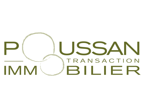 logo Poussan Immobilier Transaction