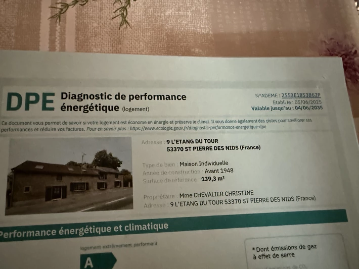 Vente maison Saint-Pierre-des-Nids  