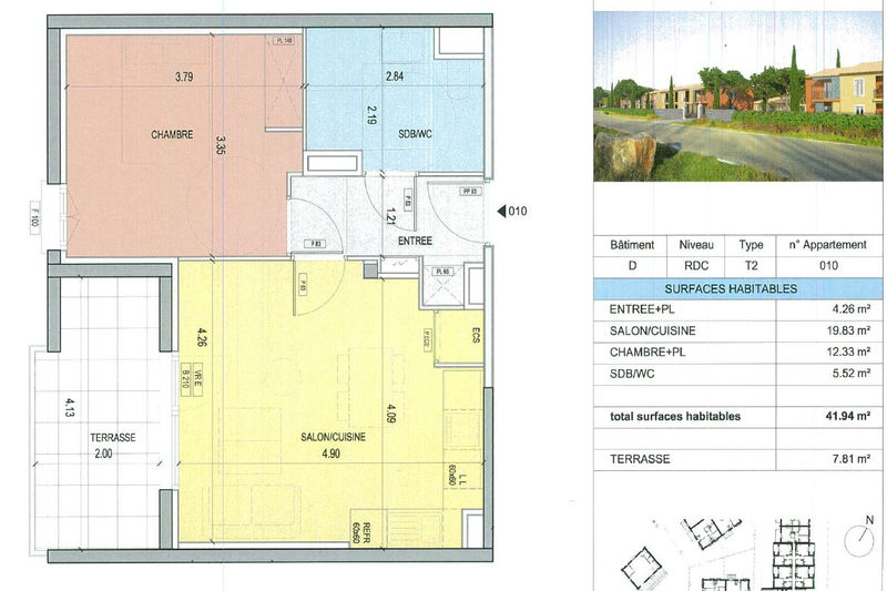 plan appartement pl