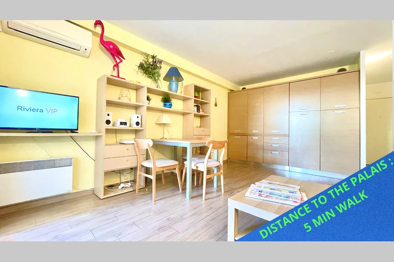 Appartement Cannes Centre-ville (banane),  Location saisonnière appartement  2 pièces   37&nbsp;m&sup2;
