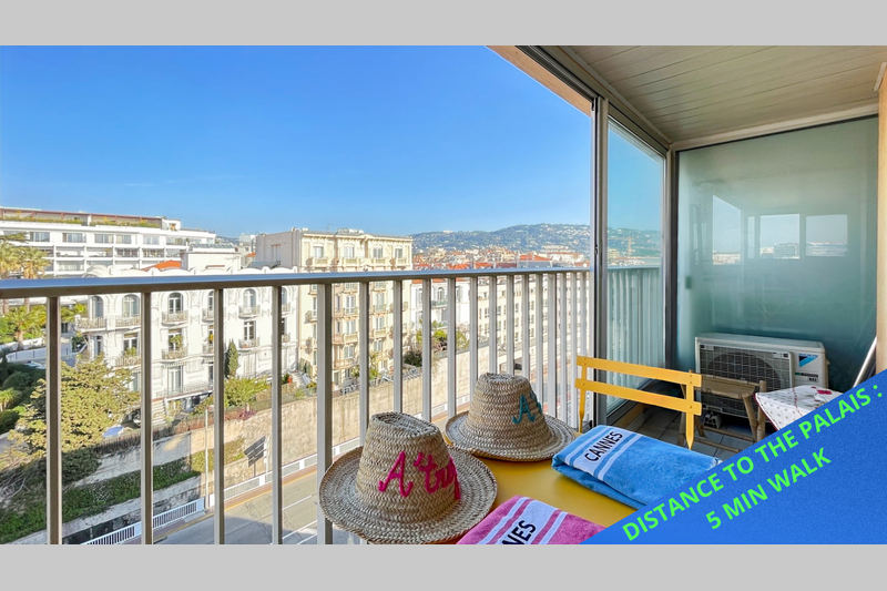 Appartement Cannes Centre-ville (banane),  Location saisonnière appartement  1 pièce   30&nbsp;m&sup2;