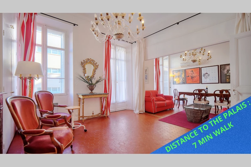 Apartment Cannes  Vacation rental apartment  2 rooms   60&nbsp;m&sup2;
