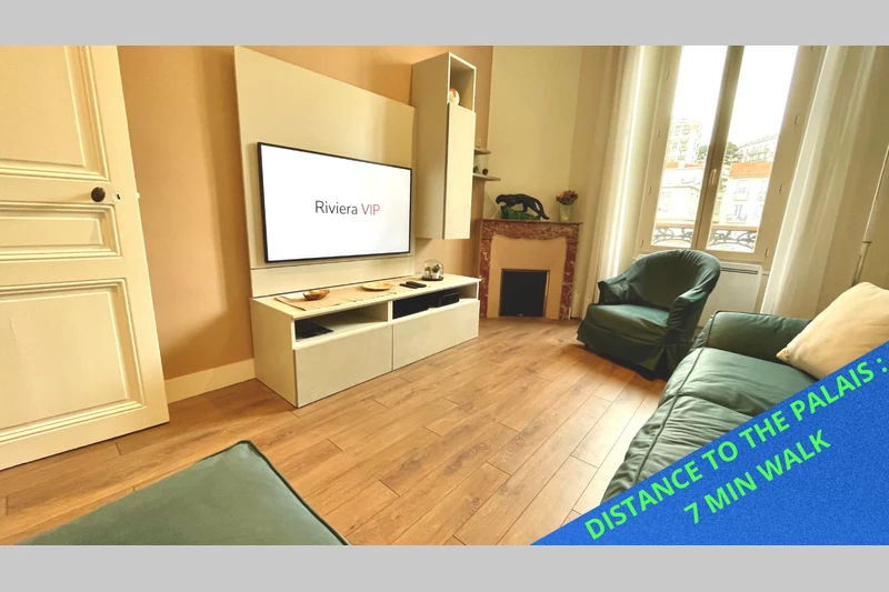 Apartment Cannes Forville,  Vacation rental apartment  3 rooms   70&nbsp;m&sup2;