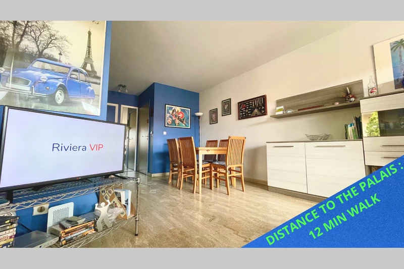vente Appartement Cannes Plages du midi Appartement Cannes Plages du midi, Location saisonnière appartement 2 pièces 42 m²