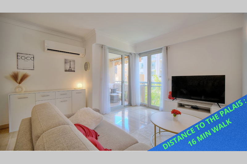 Appartement Cannes Cannes,  Location saisonnière appartement  3 pièces   65&nbsp;m&sup2;