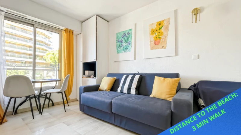 Appartement Cannes Suquet,  Location saisonnière appartement  1 pièce   24&nbsp;m&sup2;