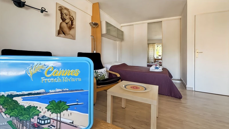 Appartement Cannes Suquet,  Location saisonnière appartement  1 pièce   33&nbsp;m&sup2;