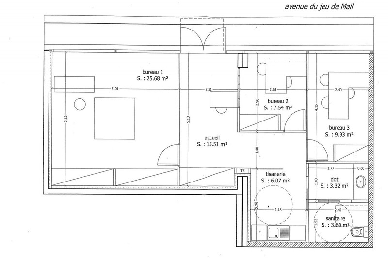 Photo Local professionnel Castelnau-le-Lez Centre-ville, Professionnel local professionnel 71 m²