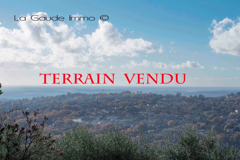 vente Land Saint-jeannet Land Saint-Jeannet to buy land 1212 m²