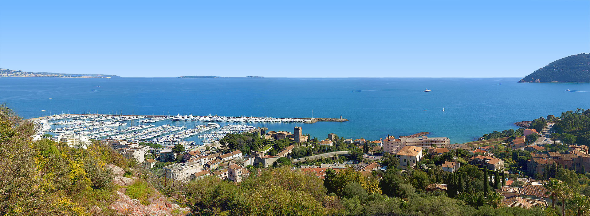 Mandelieu La Napoule le littoral