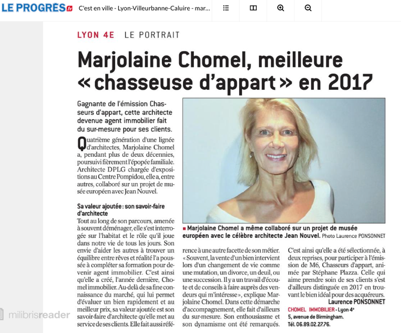 Photos Bienvenue sur le nouveau site internet de MAJORLAINE CHOMEL ​