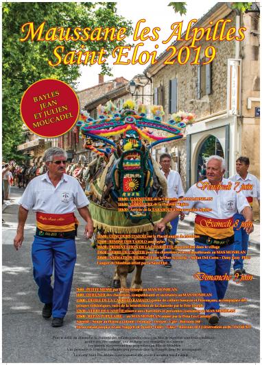 Photos ST ELOI - MAUSSANE LES ALPILLES Dimanche 9 juin 2019 // du 7 au 9 juin Fête de la Saint Eloi « Carreto Ramado » Tradition Sud Immobilière  www.traditionsud.fr