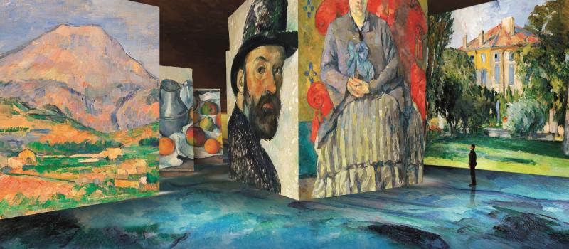 Photos CEZANNE ET KANDISKY - CARRIERES DE LUMIERES - LES BAUX DE PROVENCE