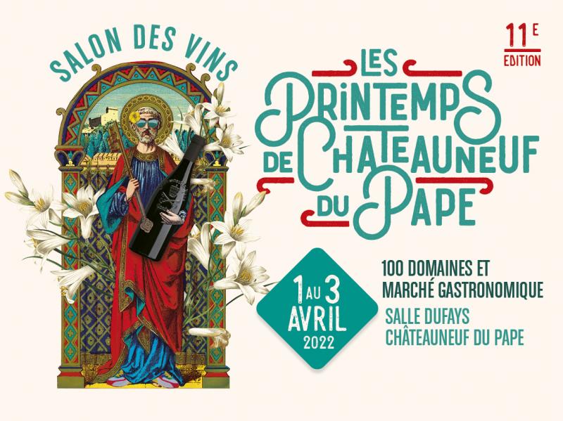 Photos "Salon des Vins - Les Printemps de Châteauneuf du Pape, du 1er au 3 avril 2022"