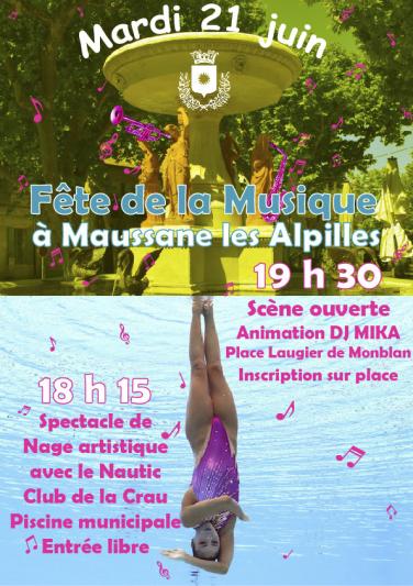 Photos FETE DE LA MUSIQUE - MAUSSANE LES ALPILLES