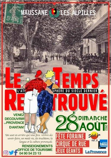 Photos LE TEMPS RETROUVE - MAUSSANE LES ALPILLES