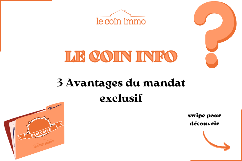 Photos Les avantages d'un mandat exclusif