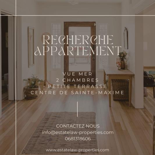 Photos Recherche appartement à la vente à Sainte-Maxime pour notre clientèle Scandinave / Looking for an apartment for sale in Sainte-Maxime for our Scandinavian clients.