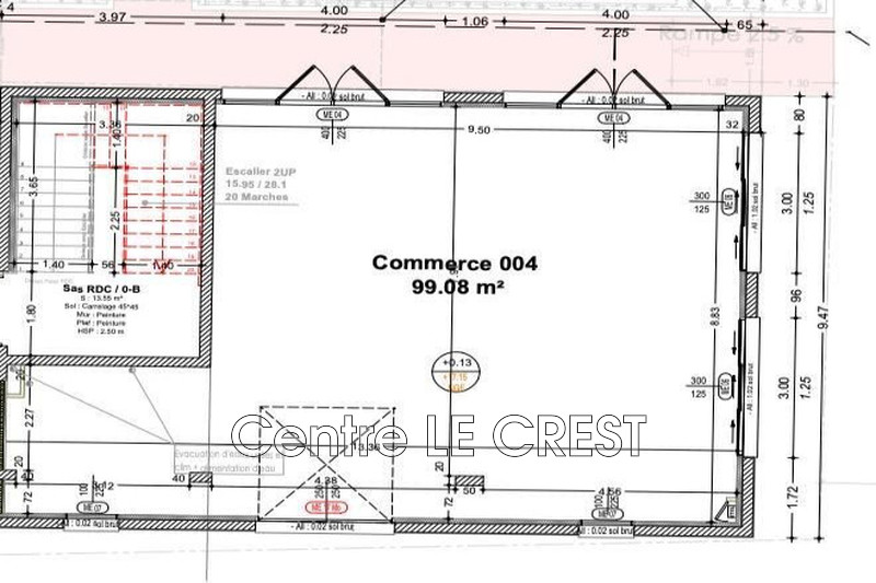 Professionnel local commercial Claira  