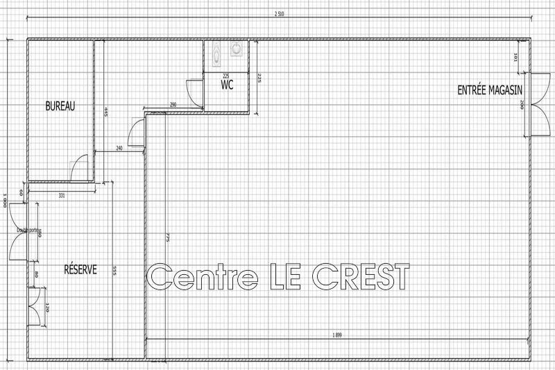 Professionnel local commercial Claira  