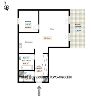 Location appartement Bonifacio  
