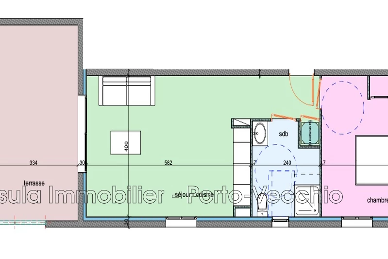 Location appartement Porto-Vecchio  