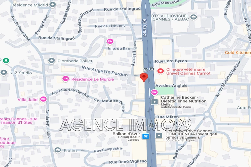 Vente garage Cannes  