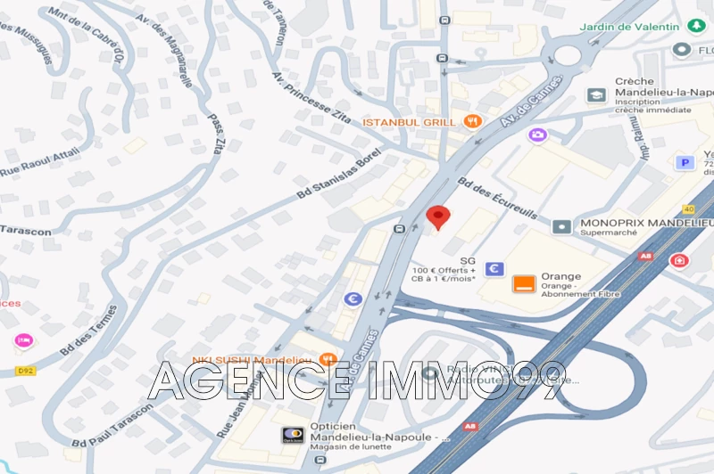 Vente parking en sous sol Mandelieu-la-Napoule  