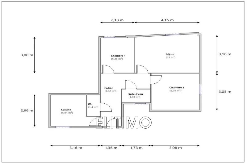 Vente appartement Nice  