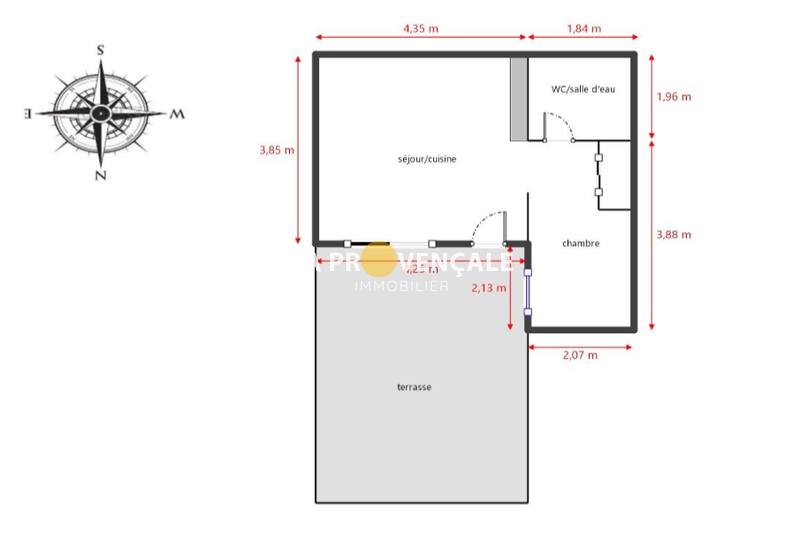 Vente appartement Châteauneuf-le-Rouge  
