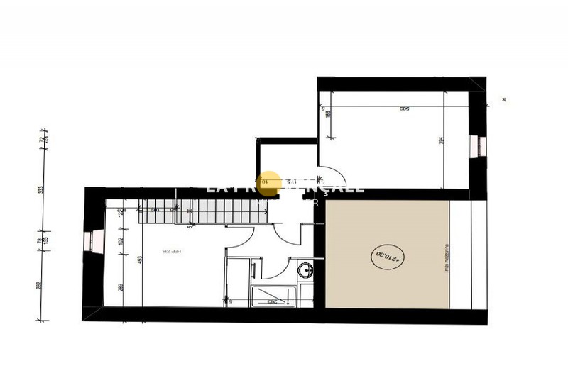 appartement  3 pièces  La Destrousse Village  92 m² -   