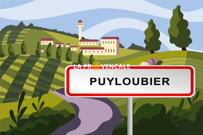 terrain  Puyloubier   900 m² -   