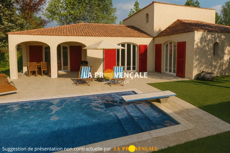 Vente terrain Puyloubier  