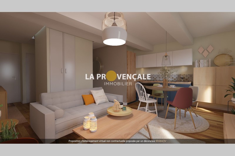 appartement  2 pièces  Trets   48 m² -   