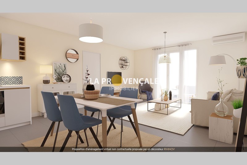 appartement  2 pièces  Trets   51 m² -   