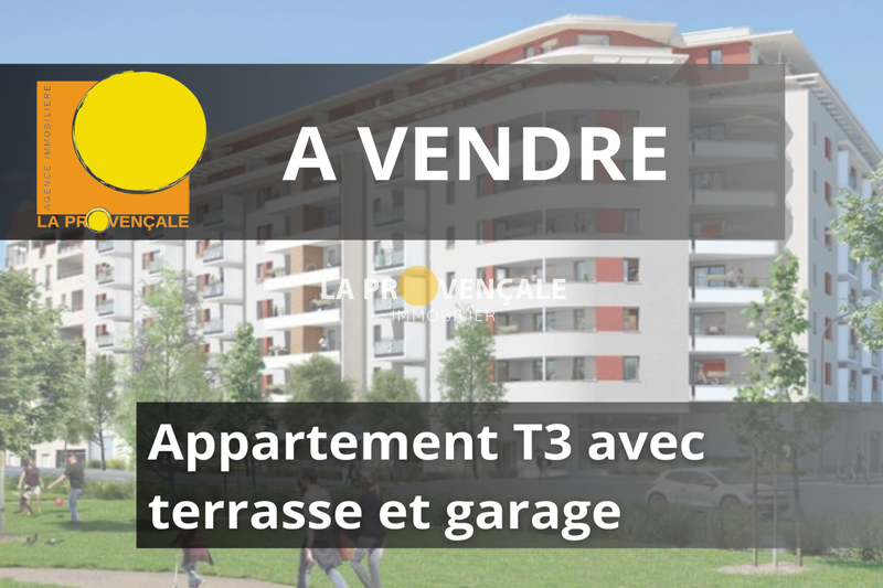 appartement  3 pièces  Marseille   60 m² -   