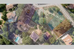 Vente terrain Lorgues Superposition plan 2 