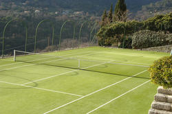 Vente maison Bargemon 4b chateau grand jardin tennis court 