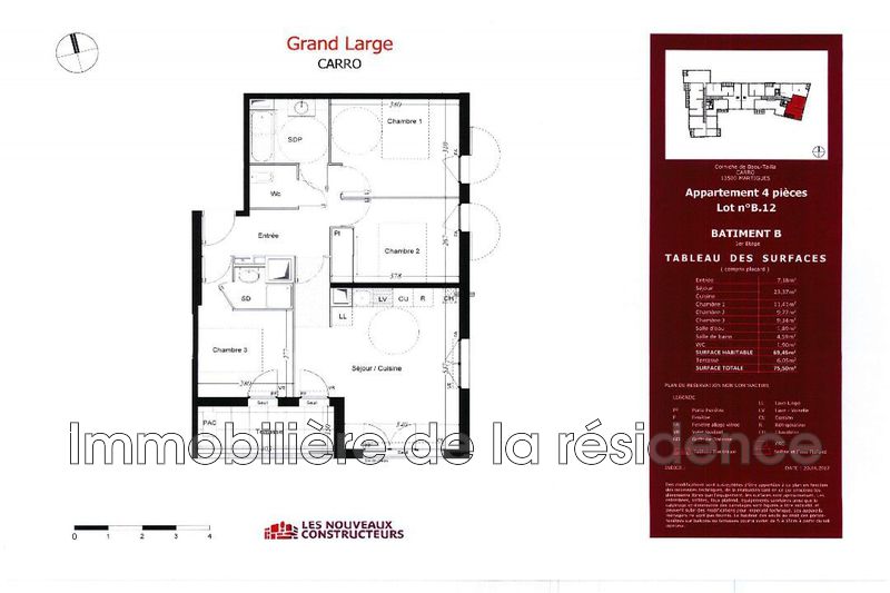 Photo Appartement Martigues Bord de mer, achat appartement 4 pièces 69 m²