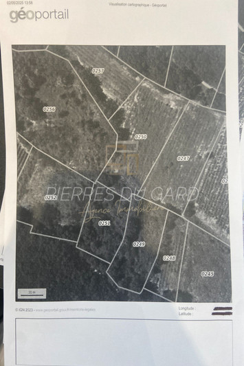 Vente terrain agricole Le Pin  