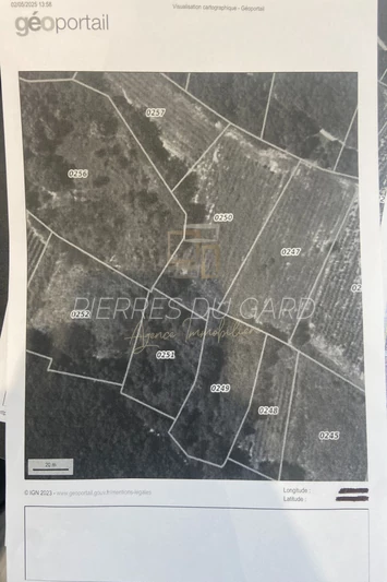 Vente terrain agricole Le Pin  