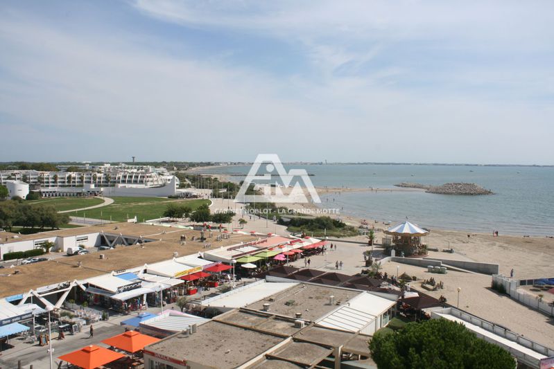 Photo Appartement La Grande-Motte Centre ville,  Location appartement  2 pièces   28 m²