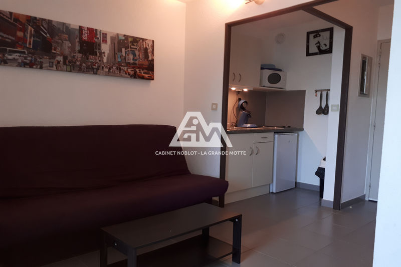 Photo Studio cabine La Grande-Motte Couchant, achat studio cabine 1 pièce 23 m²