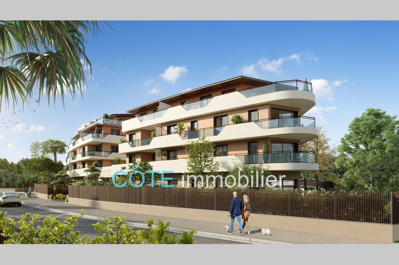 appartement  2 pièces  Antibes Proche plages  49 m² -   