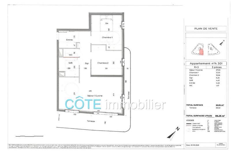 Vente appartement Antibes  